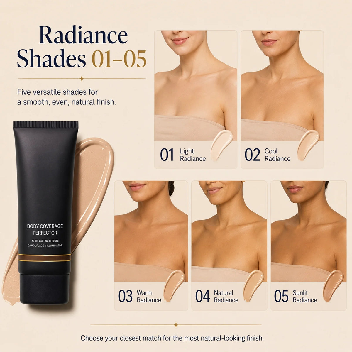 Custom Private Label Best-selling Concealer Body Concealer for Coverage and Contouring