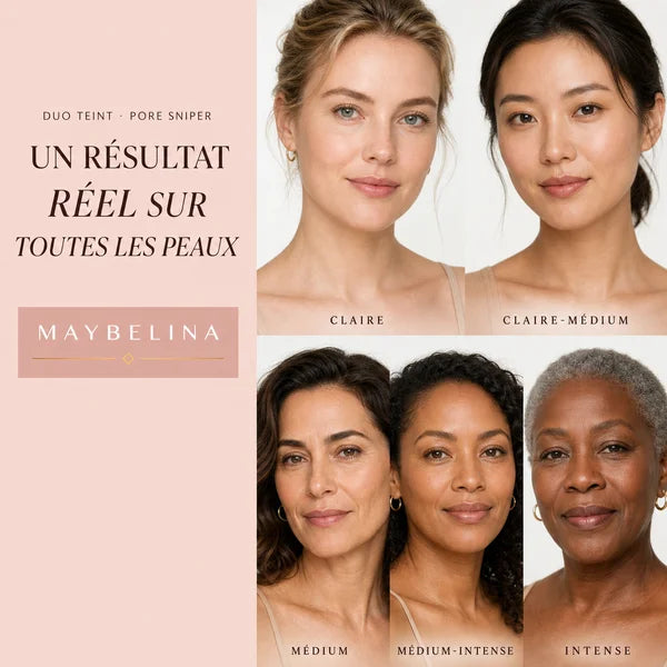 Duos Maybelina Pas d’effet masque, juste une peau parfaite
